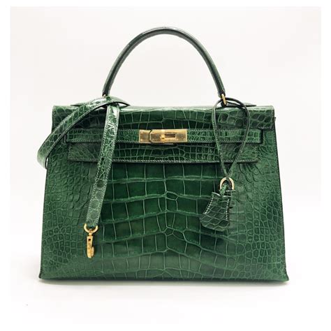 hermes green leather bag|Hermes bag leather types.